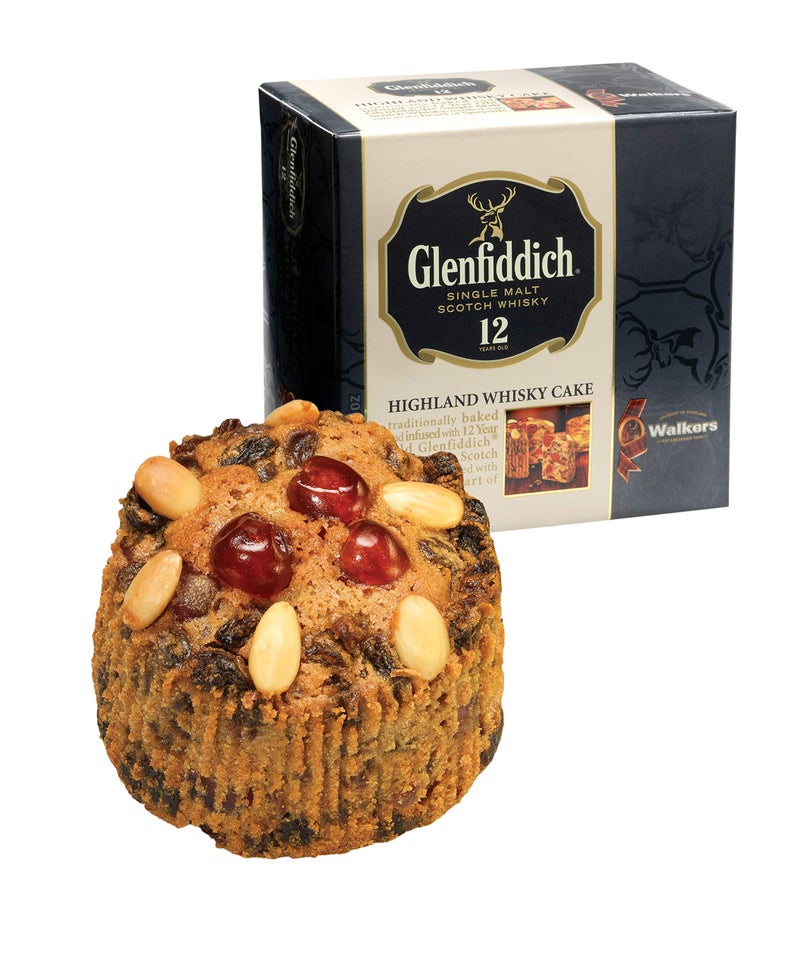 Walker's Walker’s Highland Whiskey Cake - 14.1 oz Fruit Cake Infused with Glenfiddich Single-Malt Scotch Whisky - Luxury Holiday Treat and Dessert from Scotland - Image 4